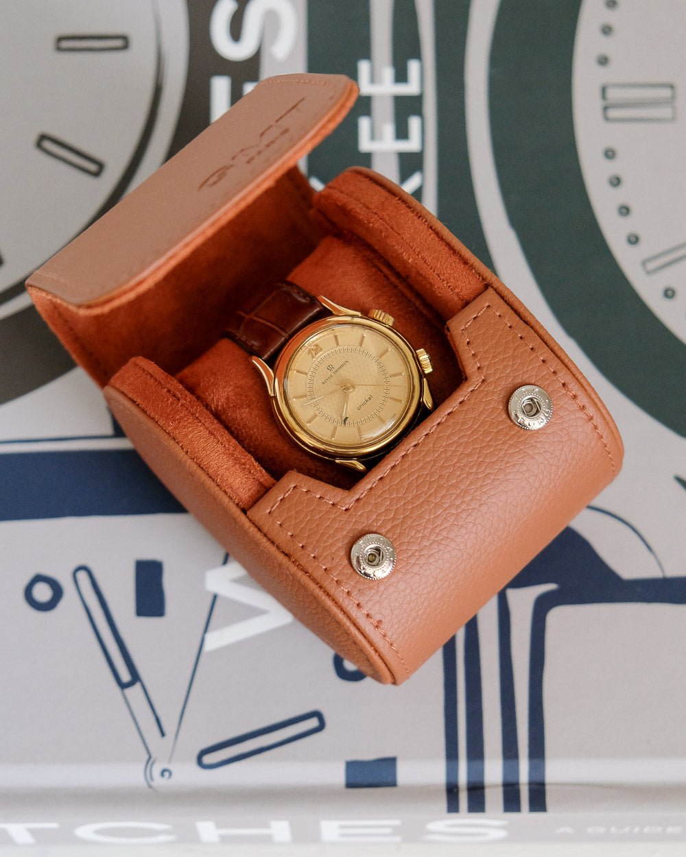 James 1 slot travel watch box