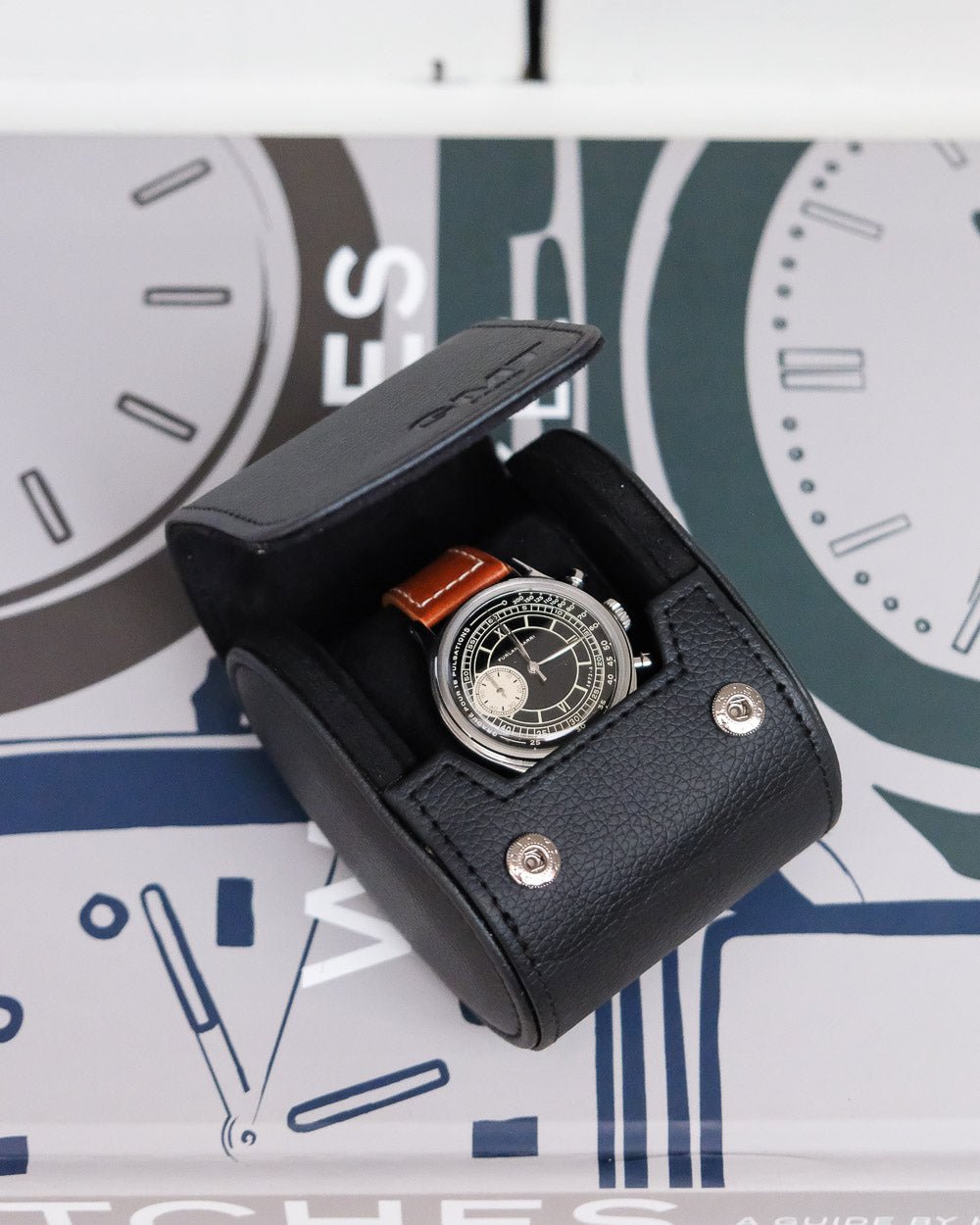 James 1 slot travel watch box