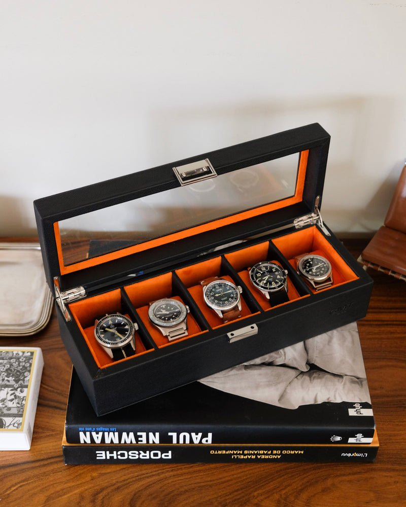 Scatola per orologi Jean a 5 scomparti