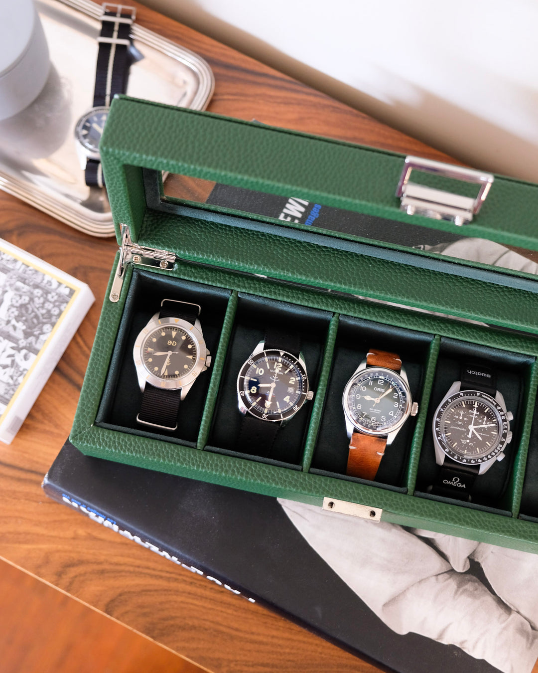 Boîte à montres Jean 5 emplacements