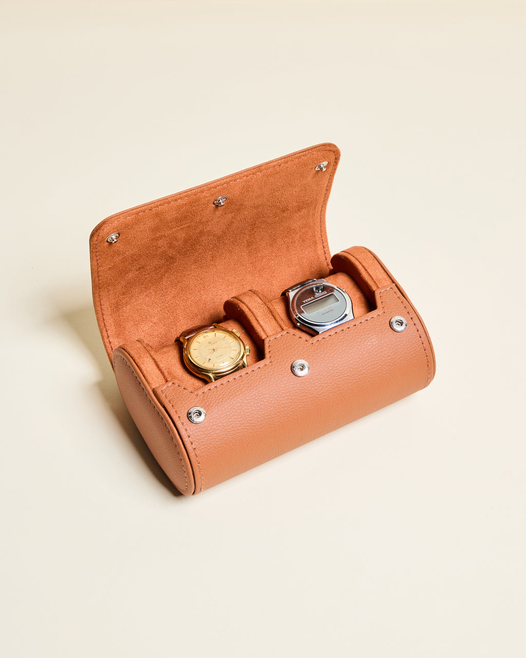 Boîte à montres de voyage James 2 emplacements