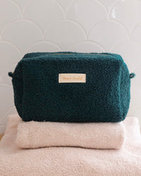 Trousse de toilette Charlotte en moumoute - outlet