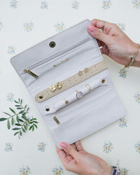 Pochette à bijoux Catherine en PU - outlet