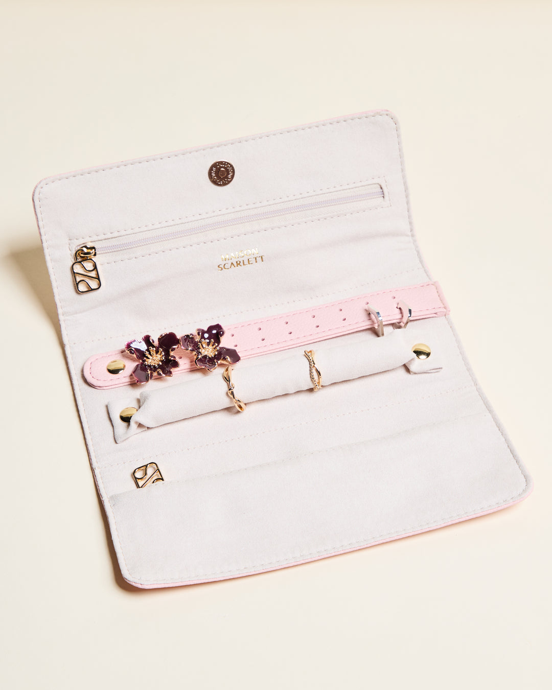 Pochette à bijoux Catherine en PU