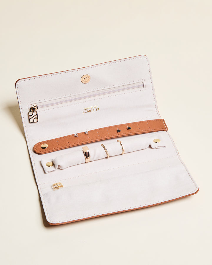 Pochette à bijoux Catherine en PU