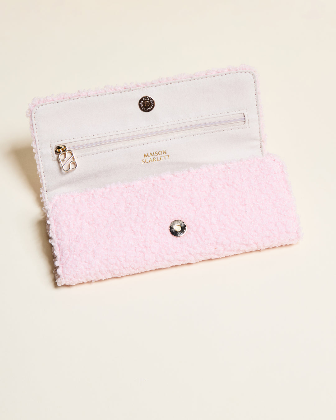 Pochette à bijoux Catherine en bouclette