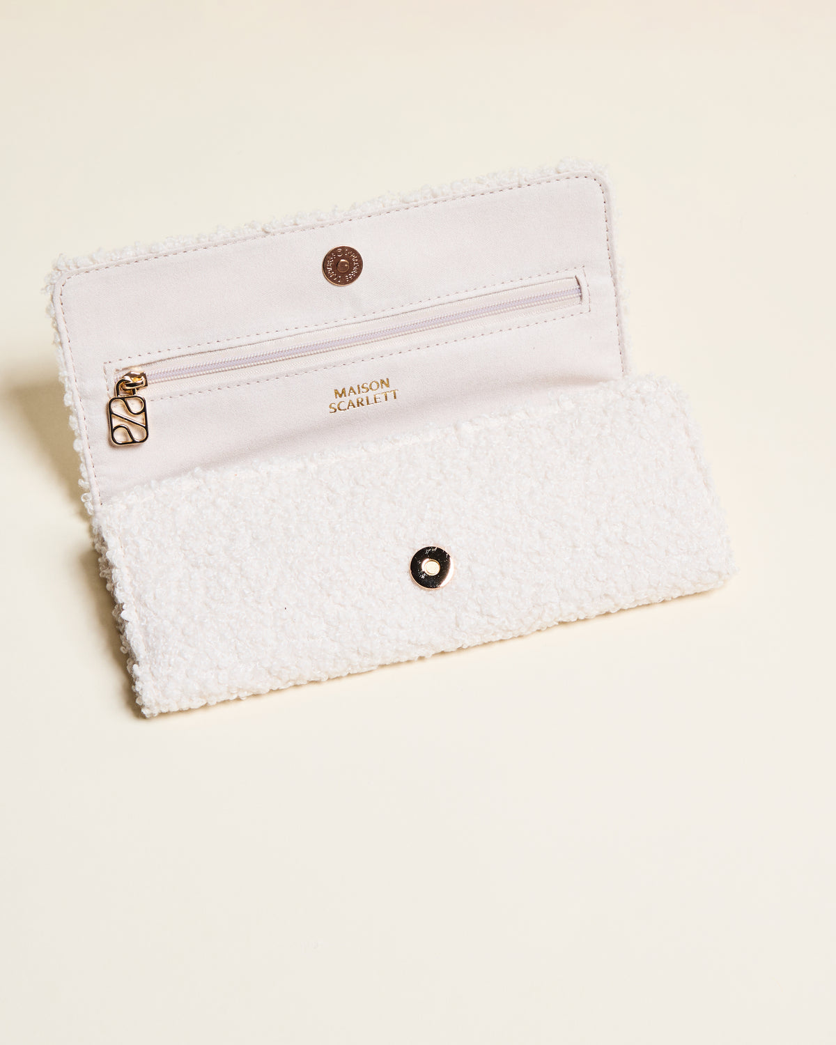 Pochette à bijoux Catherine en bouclette