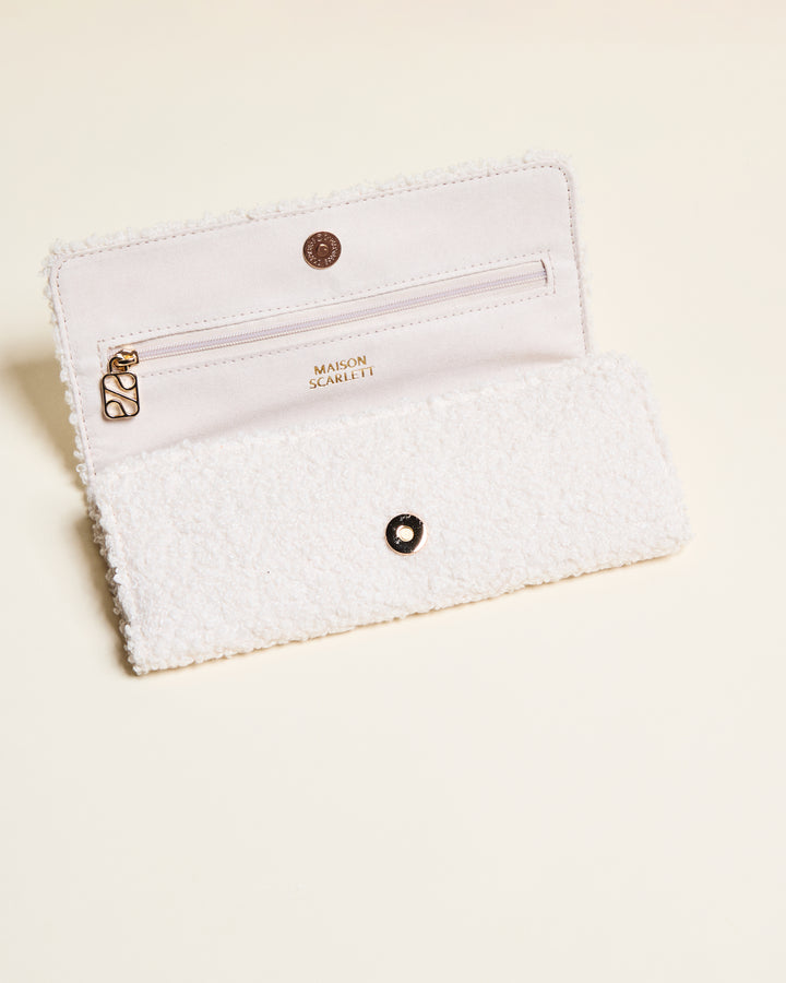 Pochette à bijoux Catherine en bouclette