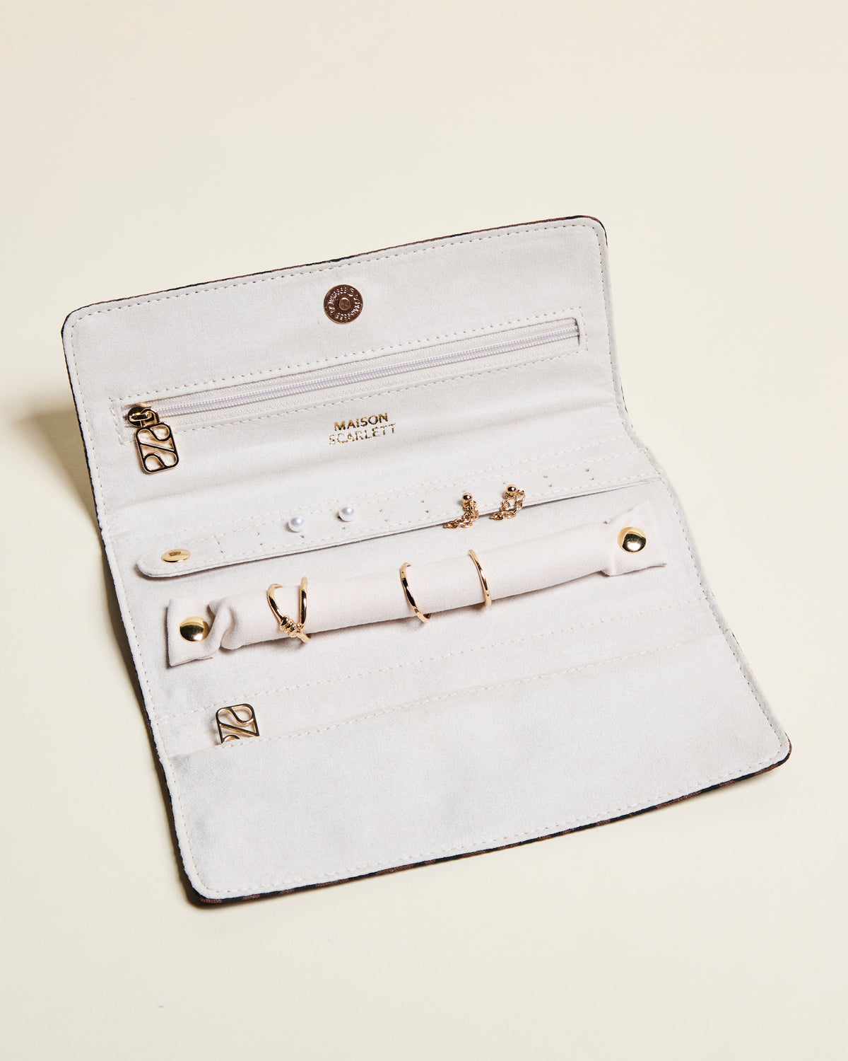 Pochette à bijoux Catherine Léopard