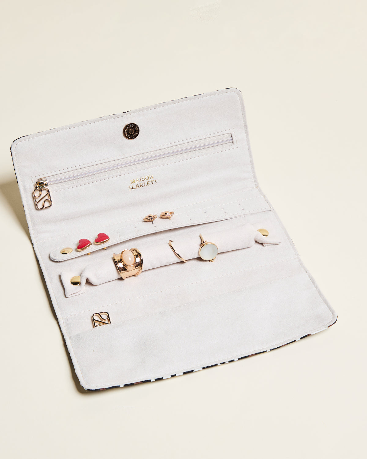 Pochette à bijoux Catherine Léopard