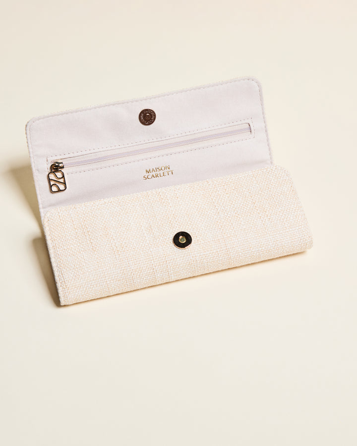 Pochette à bijoux Catherine en lin
