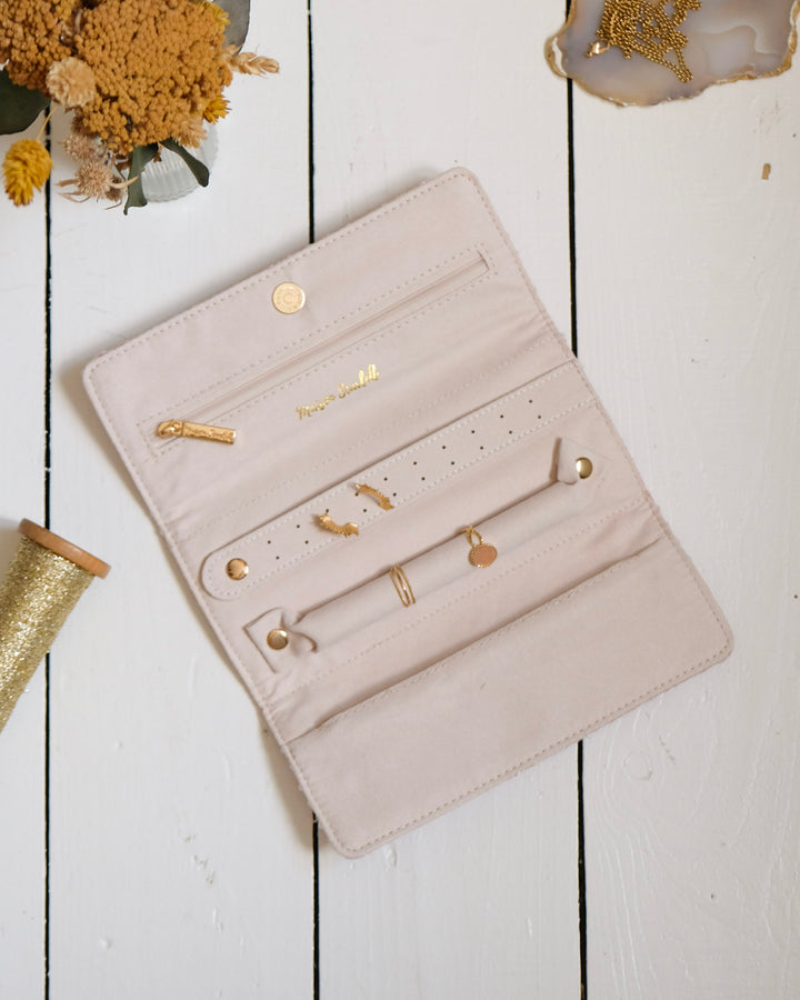 Portagioie Catherine con motivo pied de poule