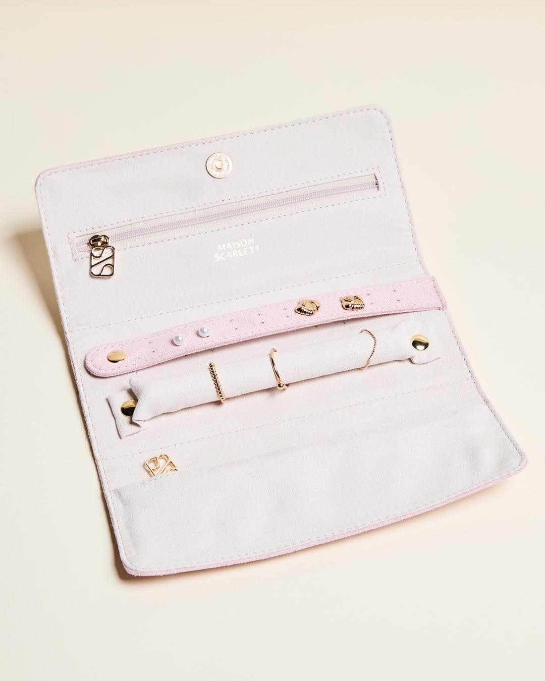 Pochette à bijoux Catherine en velours