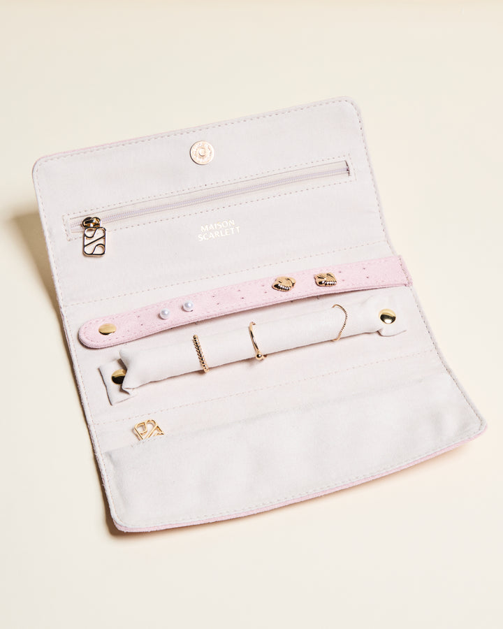 Pochette à bijoux Catherine en velours