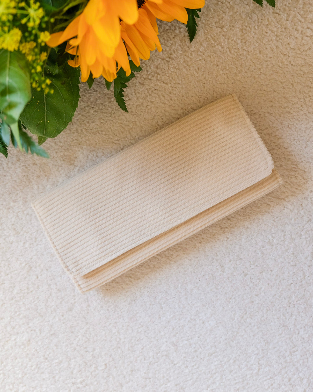 Pochette à bijoux Catherine en velours côtelé