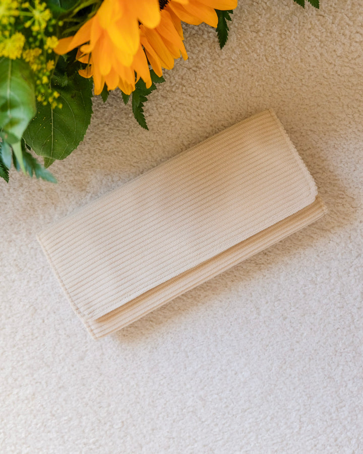 Pochette à bijoux Catherine en velours côtelé