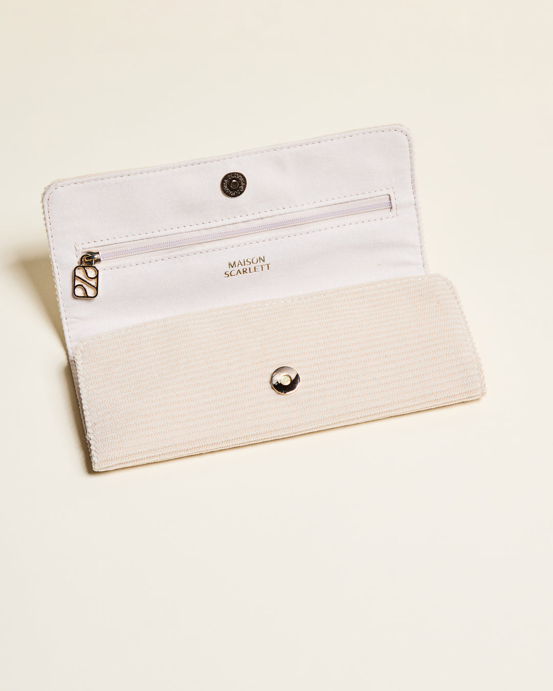 Pochette à bijoux Catherine en velours côtelé