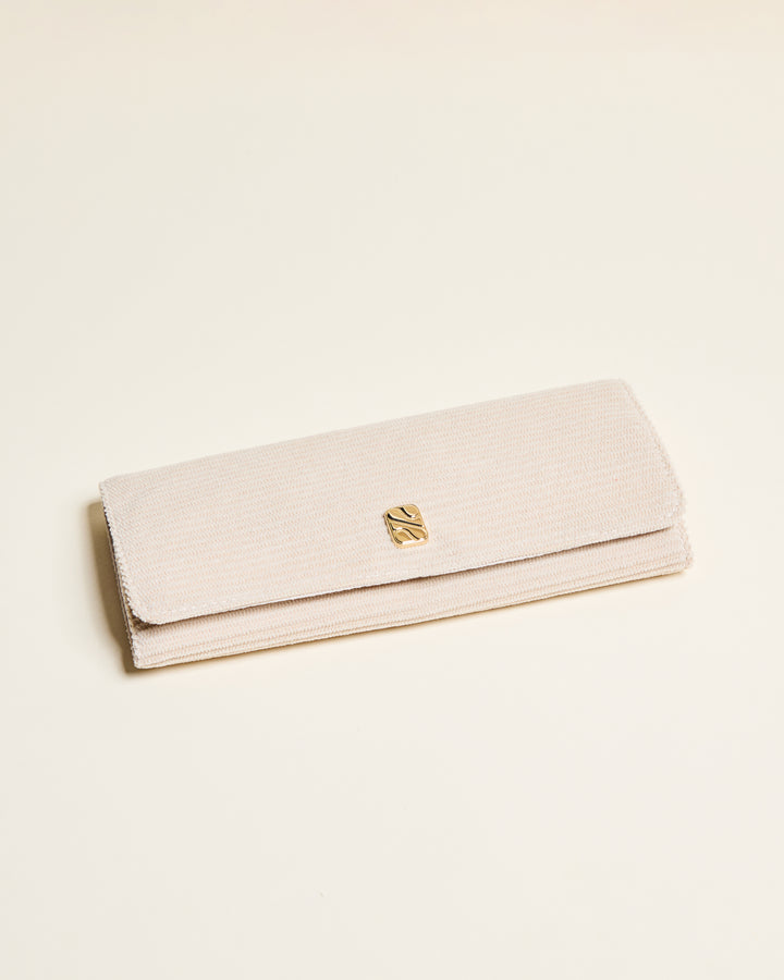 Pochette à bijoux Catherine en velours côtelé