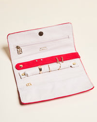 Pochette à bijoux Catherine en velours côtelé