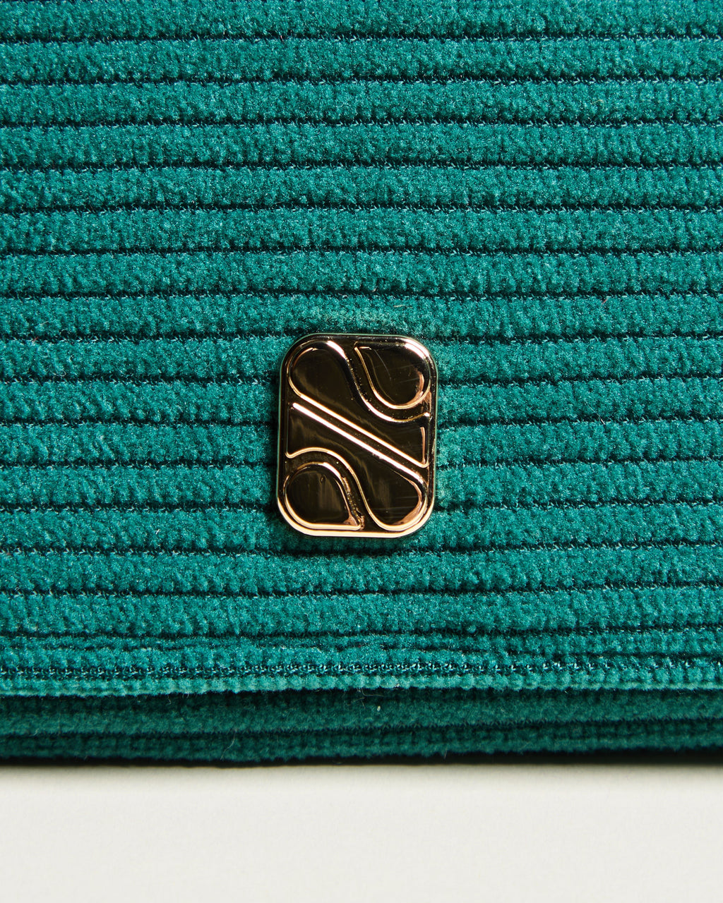 Pochette à bijoux Catherine en velours côtelé