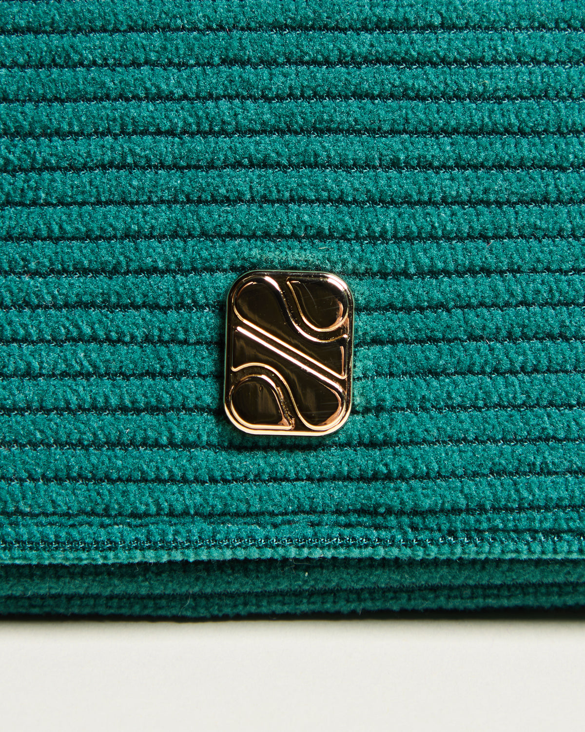 Pochette à bijoux Catherine en velours côtelé
