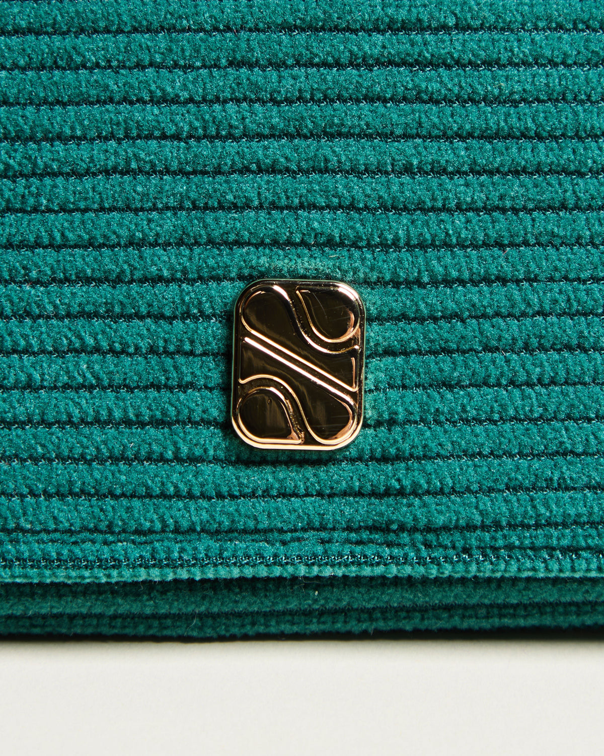 Pochette à bijoux Catherine en velours côtelé