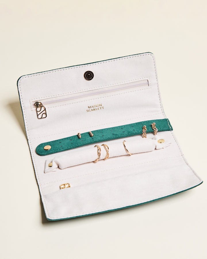 Pochette à bijoux Catherine en velours