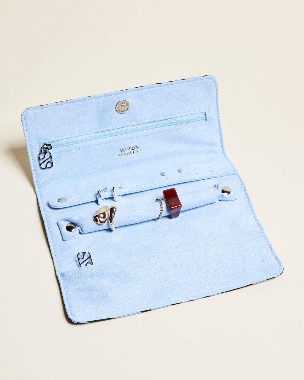Pochette à bijoux Catherine Zèbre