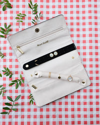 Pochette à bijoux Catherine en velours - outlet