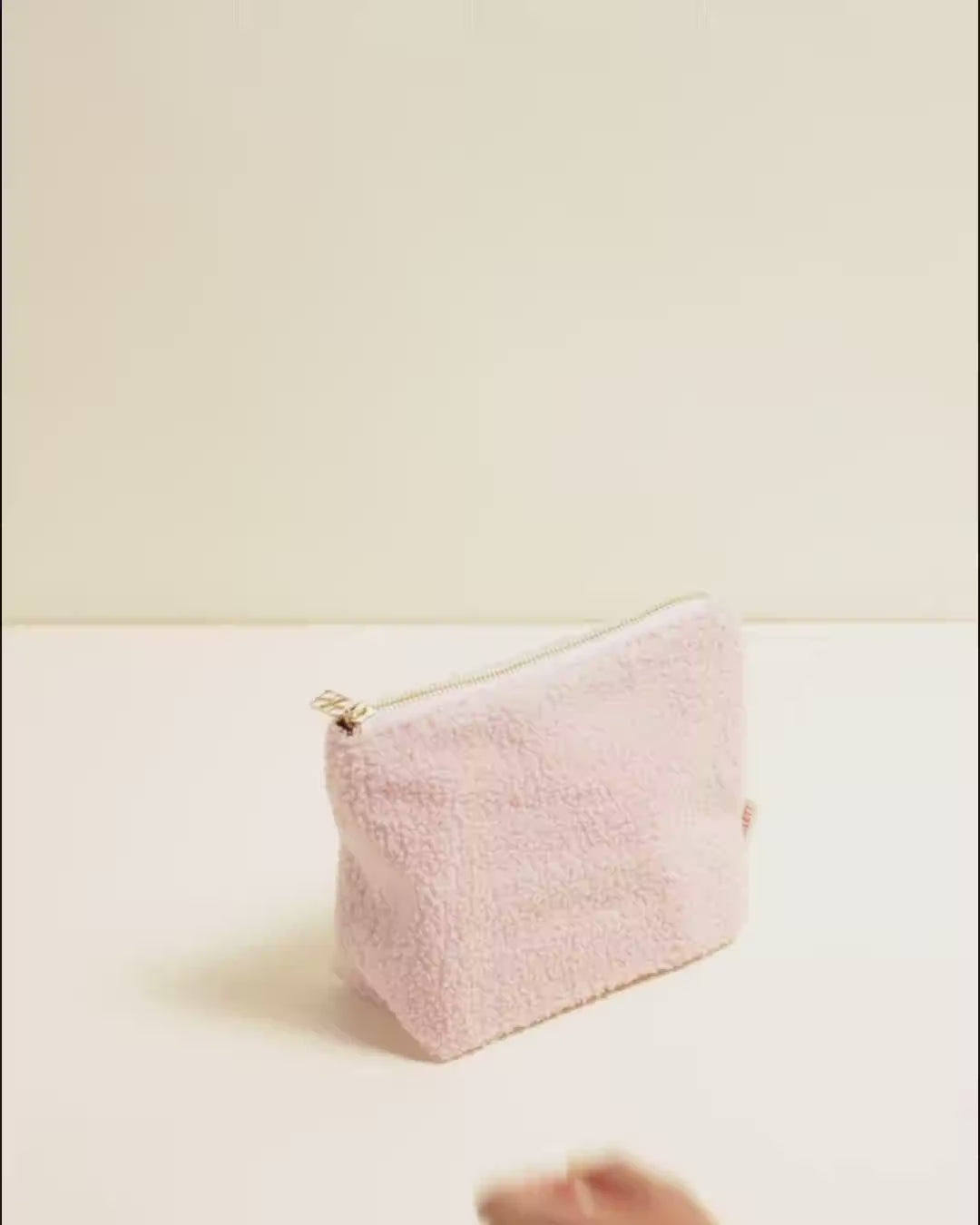 Trousse de toilette Adélaïde en bouclette