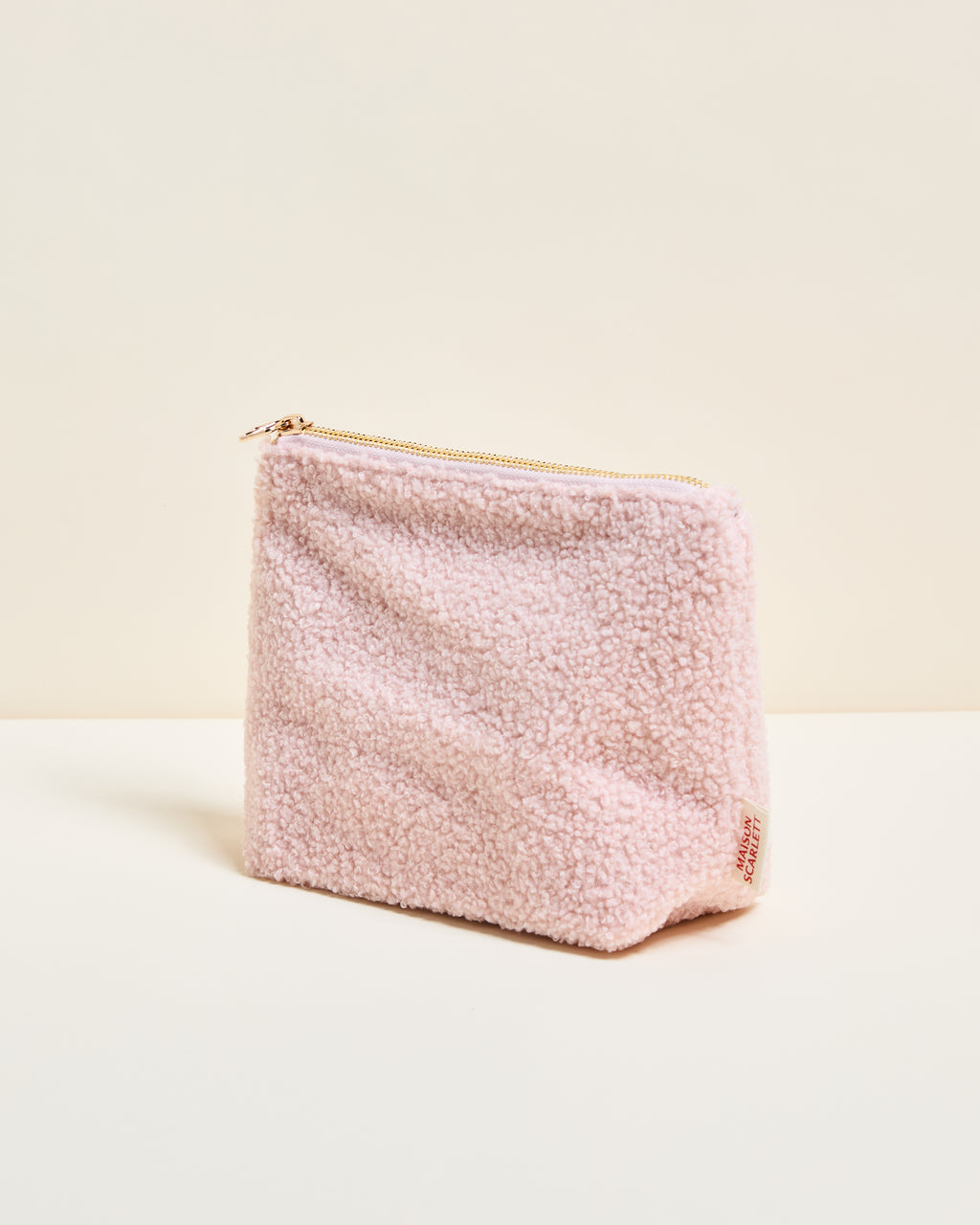Trousse de toilette Adélaïde en bouclette