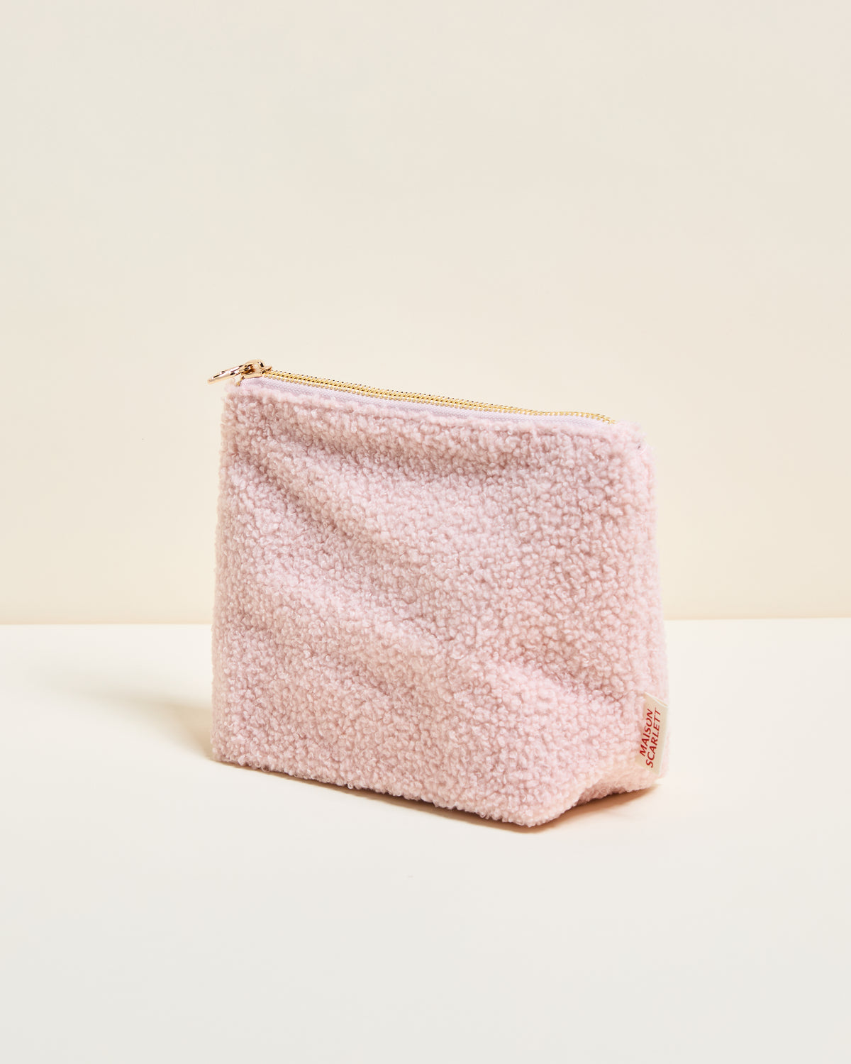 Trousse de toilette Adélaïde en bouclette
