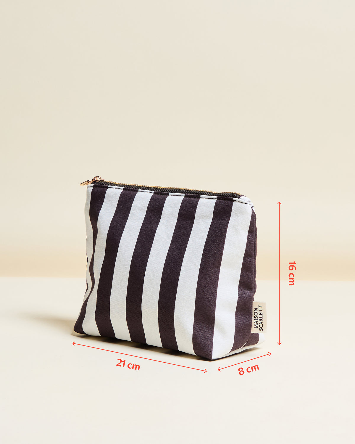 Trousse de toilette Adélaïde Rayures
