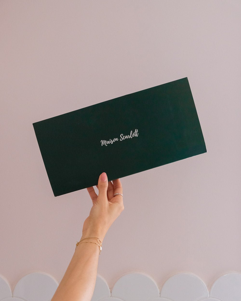 Charlotte corduroy toiletry bag