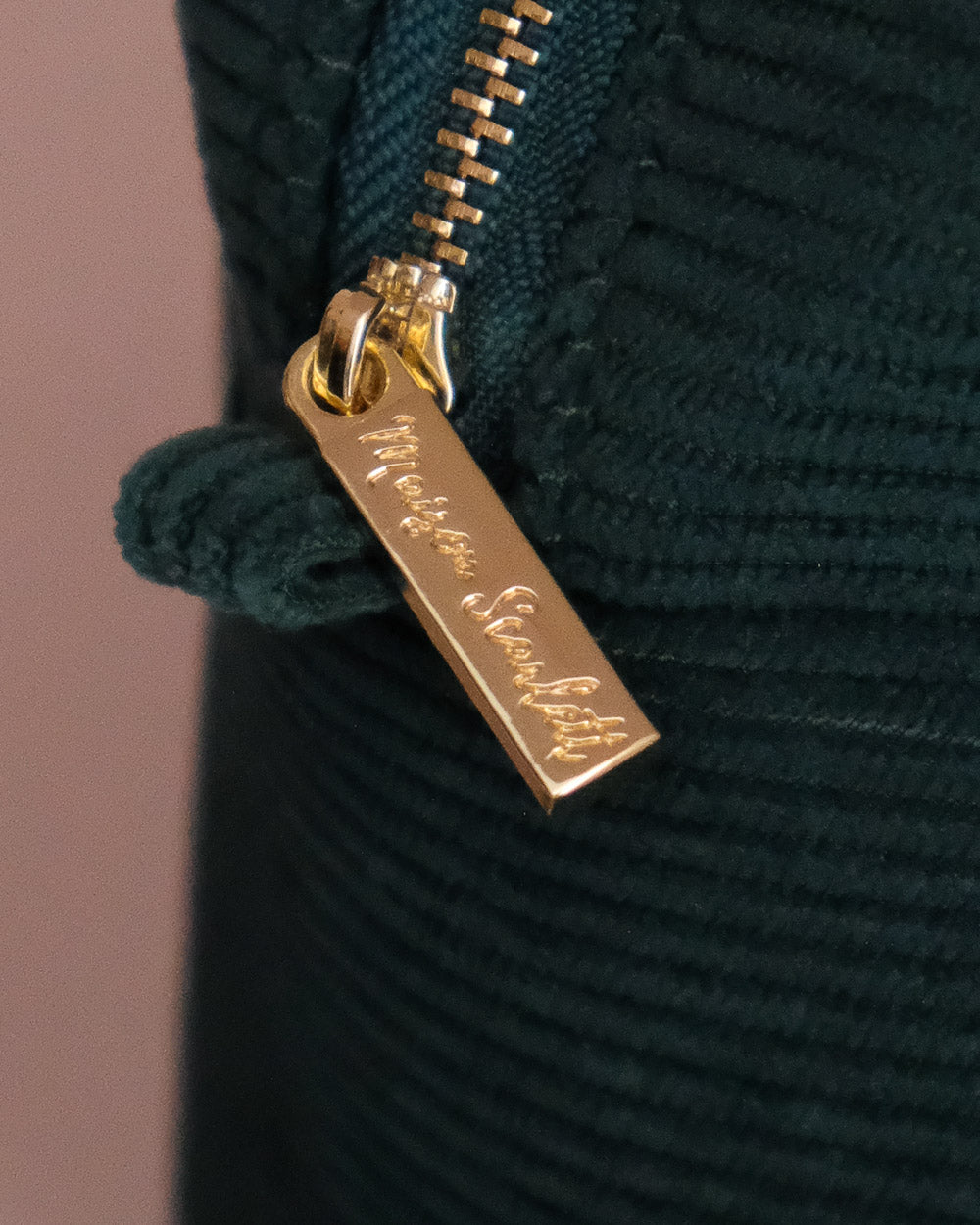 Charlotte corduroy toiletry bag