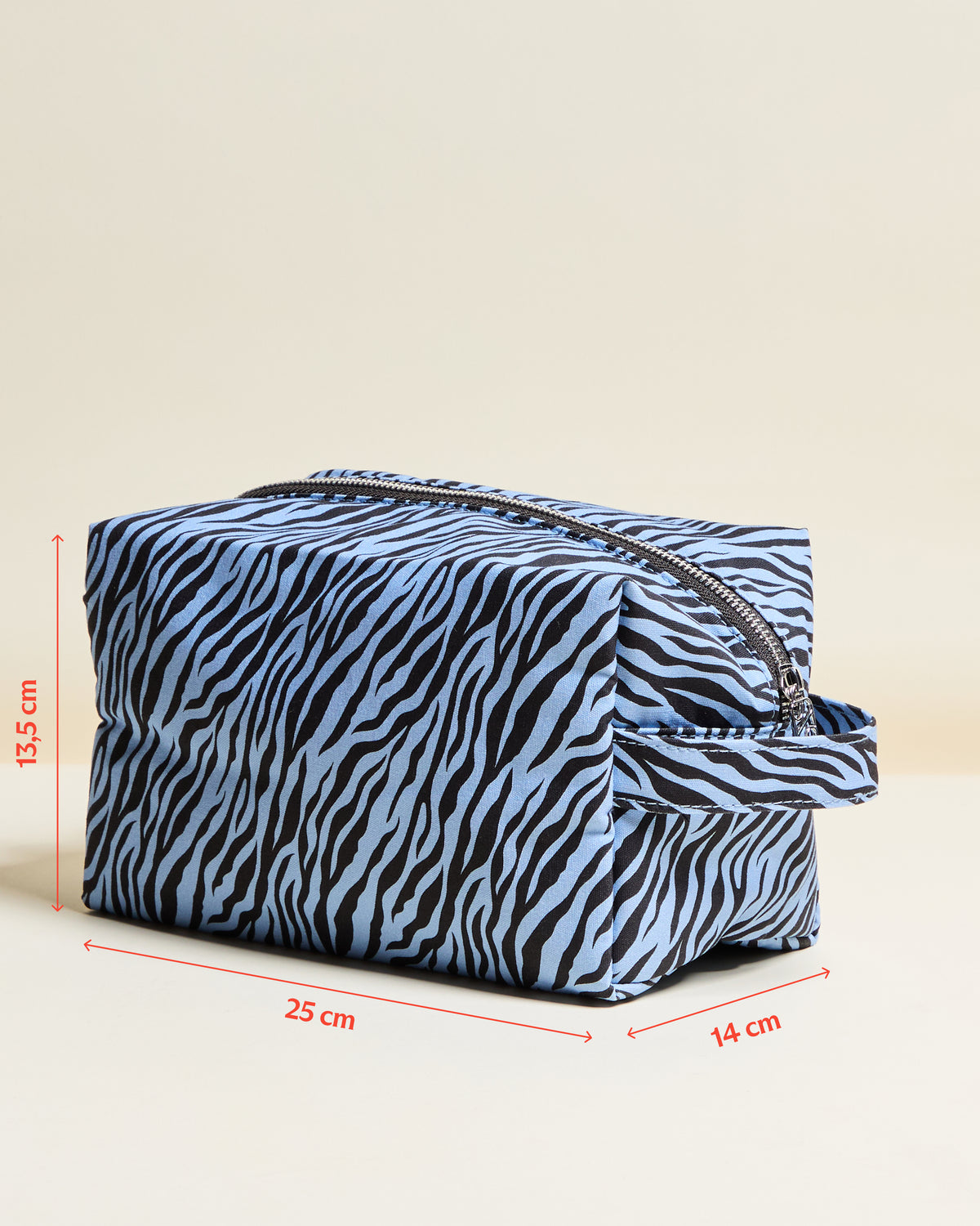 Trousse de toilette Charlotte Zèbre