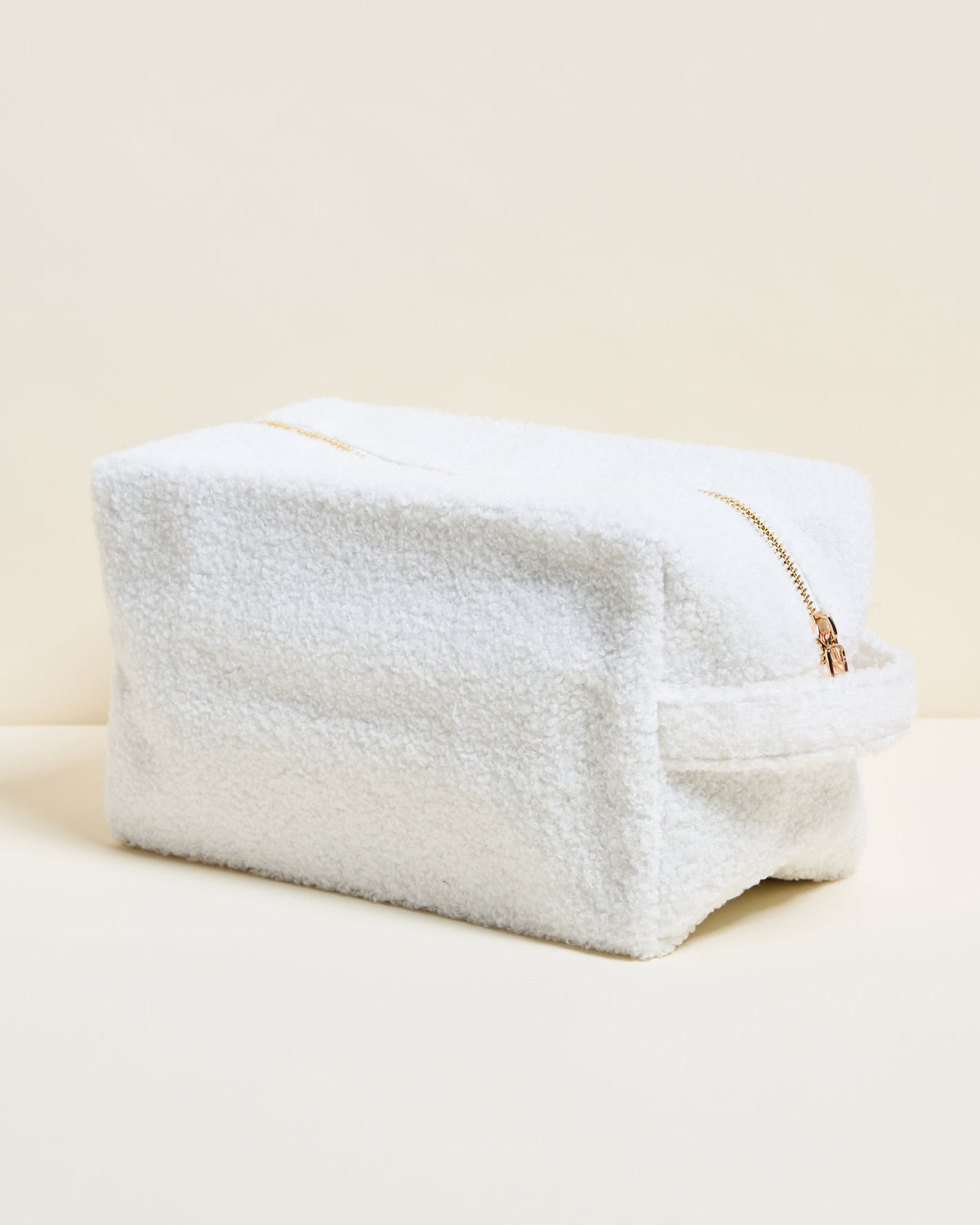 Trousse de toilette Charlotte en bouclette