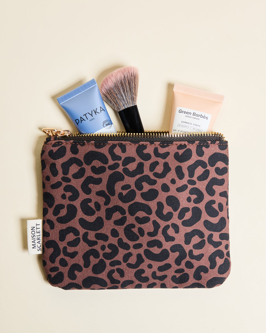 Trousse de toilette Gabrielle Léopard