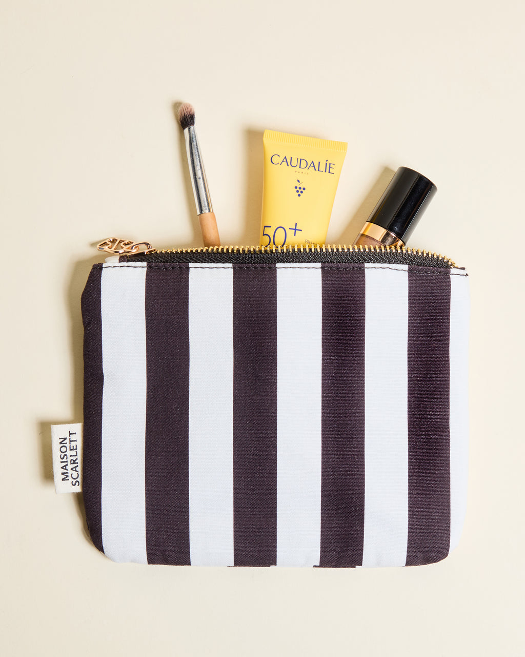 Trousse de toilette Gabrielle Rayures