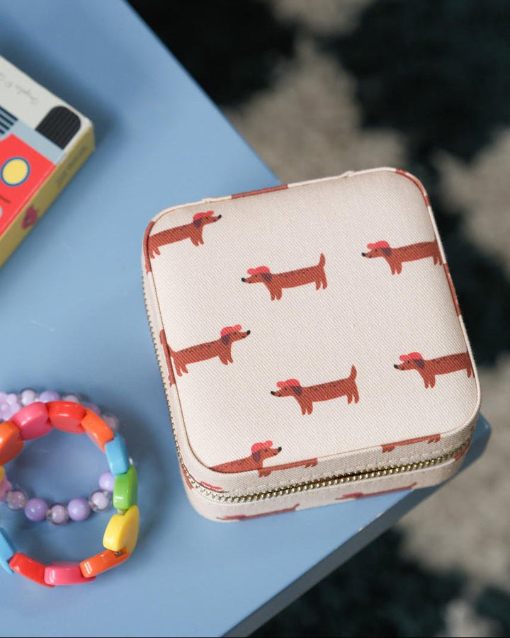 Boîte à bijoux de voyage Corinne Teckels