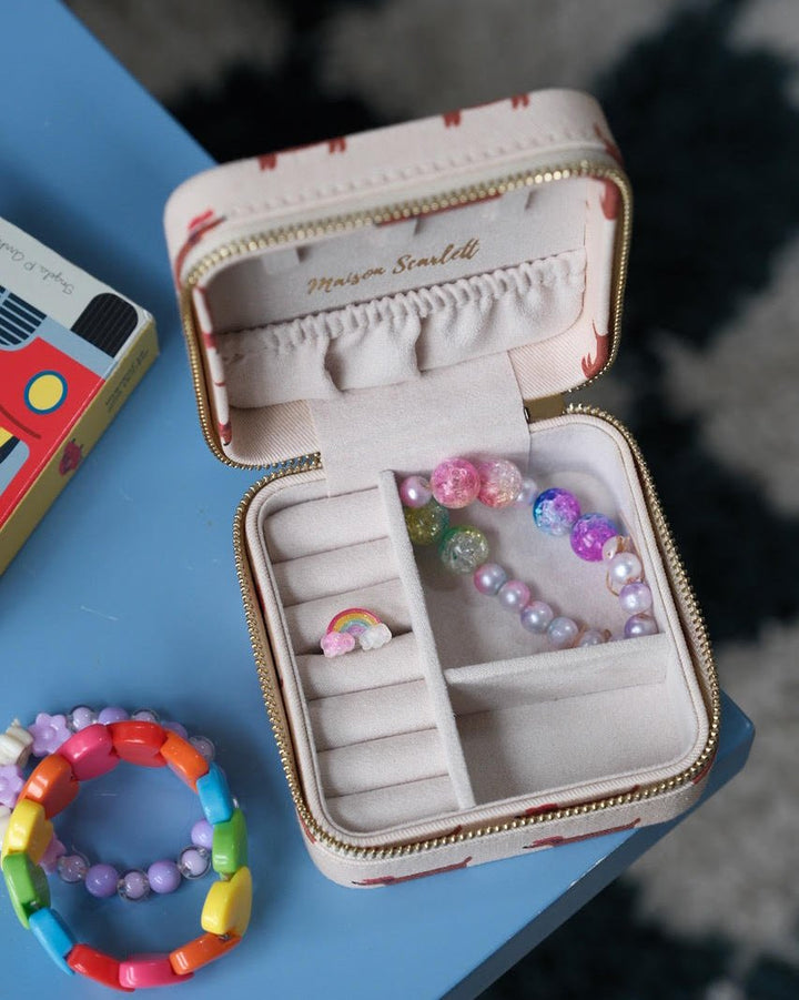 Boîte à bijoux de voyage Corinne Teckels