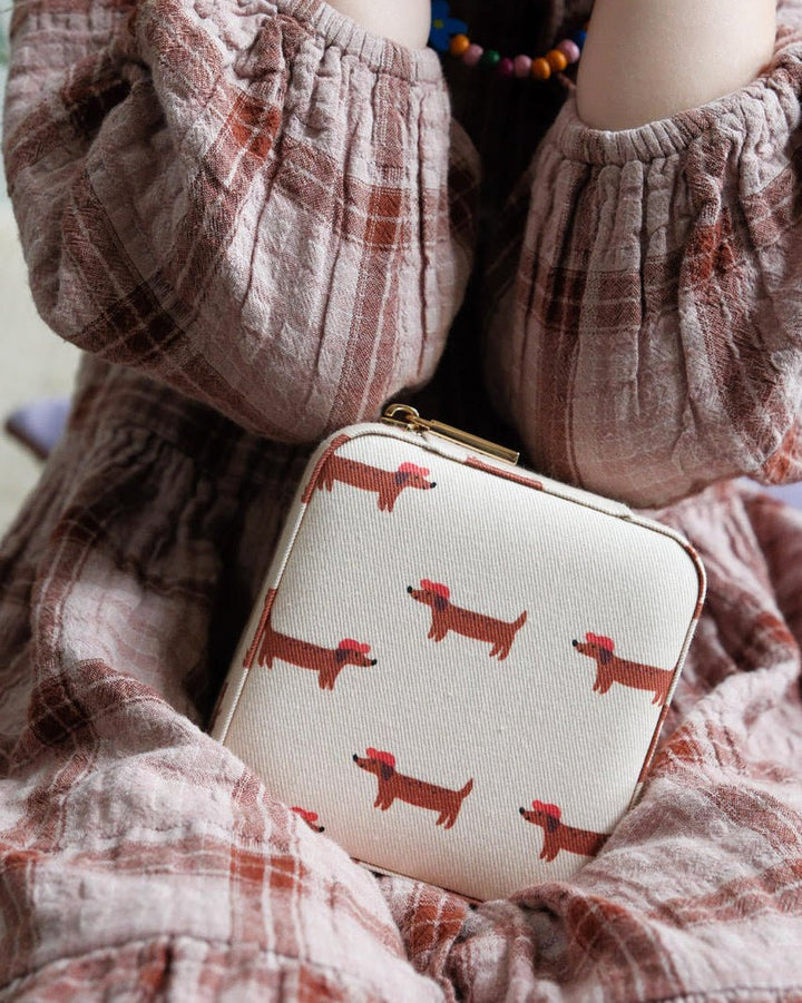 Boîte à bijoux de voyage Corinne Teckels